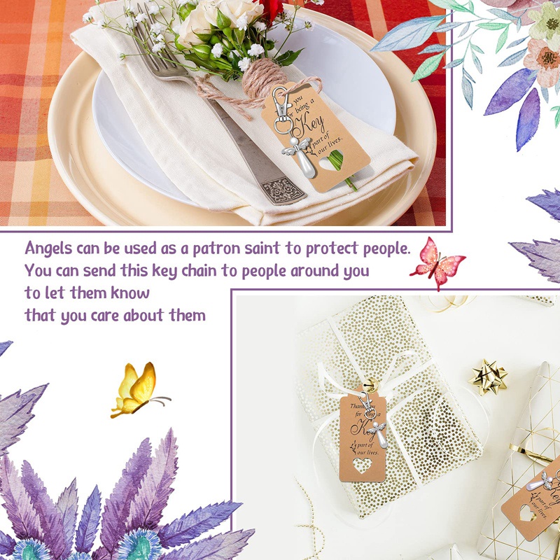Set 20 Móc Khóa &quot;Thank You&quot;