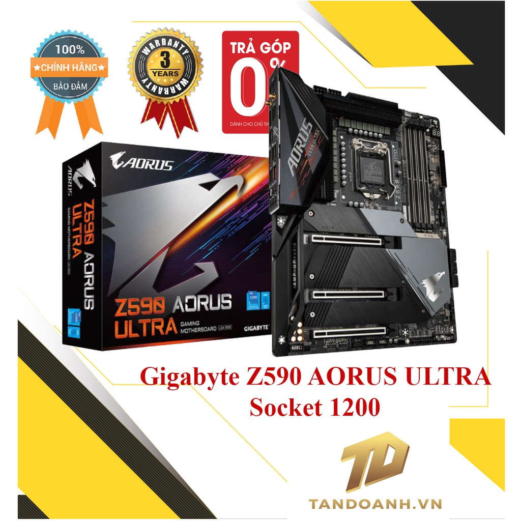 Bo mạch chủ Gigabyte Z590 AORUS ULTRA (Rev 1.0) – Socket 1200