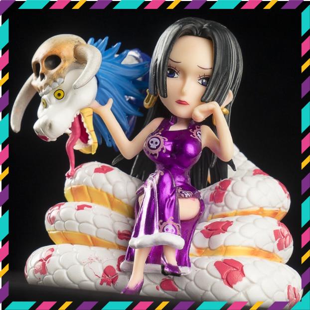 Mô hình One Piece Boa Hancock nữ hoàng hải tặc cao 8cm , tượng Figure