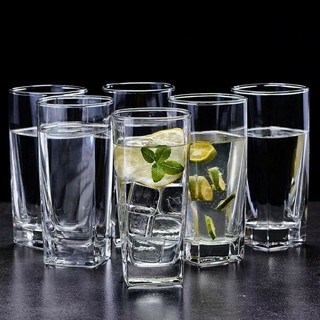 Ly thủy tinh dài cao cấp đế dày