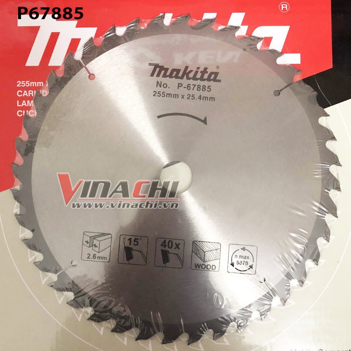 LƯỠI CƯA GỖ HỢP KIM MAKITA - 1 CÁI