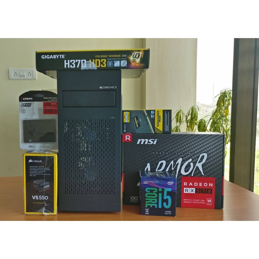 Bộ vi xử lý máy tính ( CPU) Core I5-8600 (3.10 GHz) hàng tháo máy bộ (Giá Khai Trương)