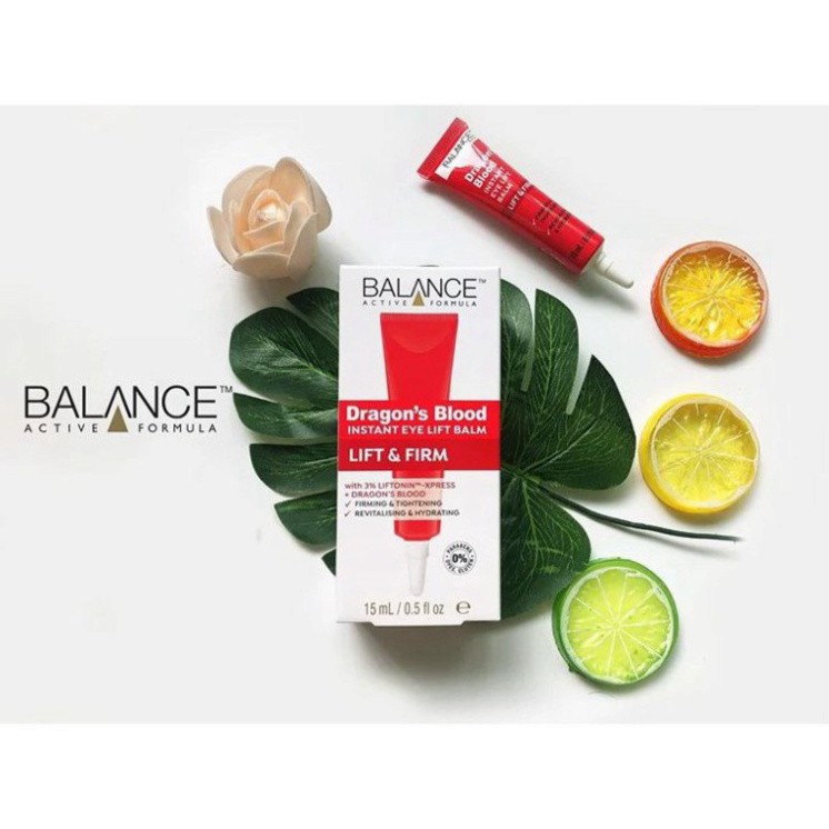 Kem Dưỡng Mắt "Máu Rồng" Balance Active Formula Dragons Blood Instant Eye Lift Balm 15ml R8