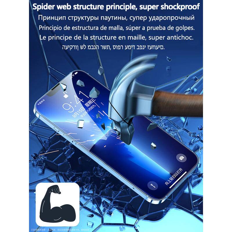 Kính Dán Cường Lực Hydrogel Bảo Vệ Màn Hình Điện Thoại iPhone 13 12 11 Pro MAX Mini X XS MAX XR SE 2022 2020 6 6s 7 8 Plus