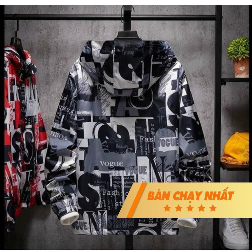 Áo khoác dù form rộng unisex 3D, hoạ tiết chữ KD6 Chuẩn Xịn - Amore mio Closet | BigBuy360 - bigbuy360.vn