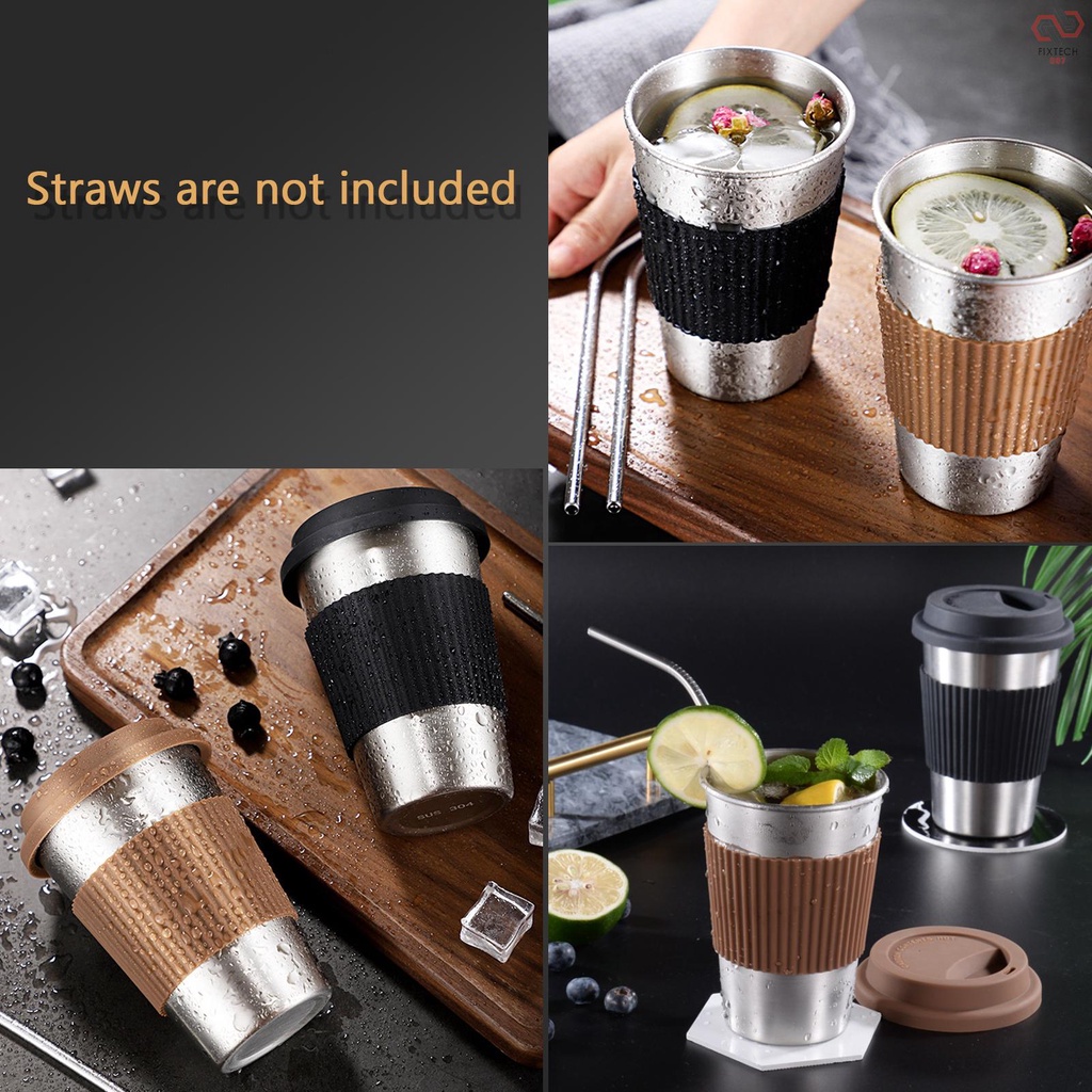 300ml Stainless Steel Vacuum Insulated Tumbler Cup with Lid Coffee Mug Insulated Travel Mug for Coffee Beer Keep Drinks Steaming Hot or Ice Cold