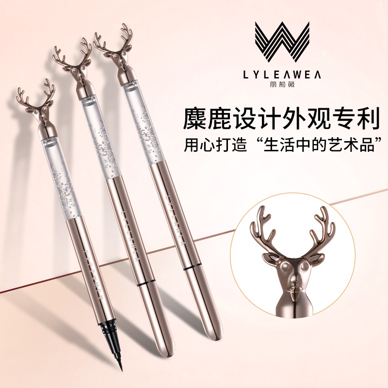 Bút Kẻ Mắt Lyleawea Trang Điểm Chống Nước Lâu Trôi