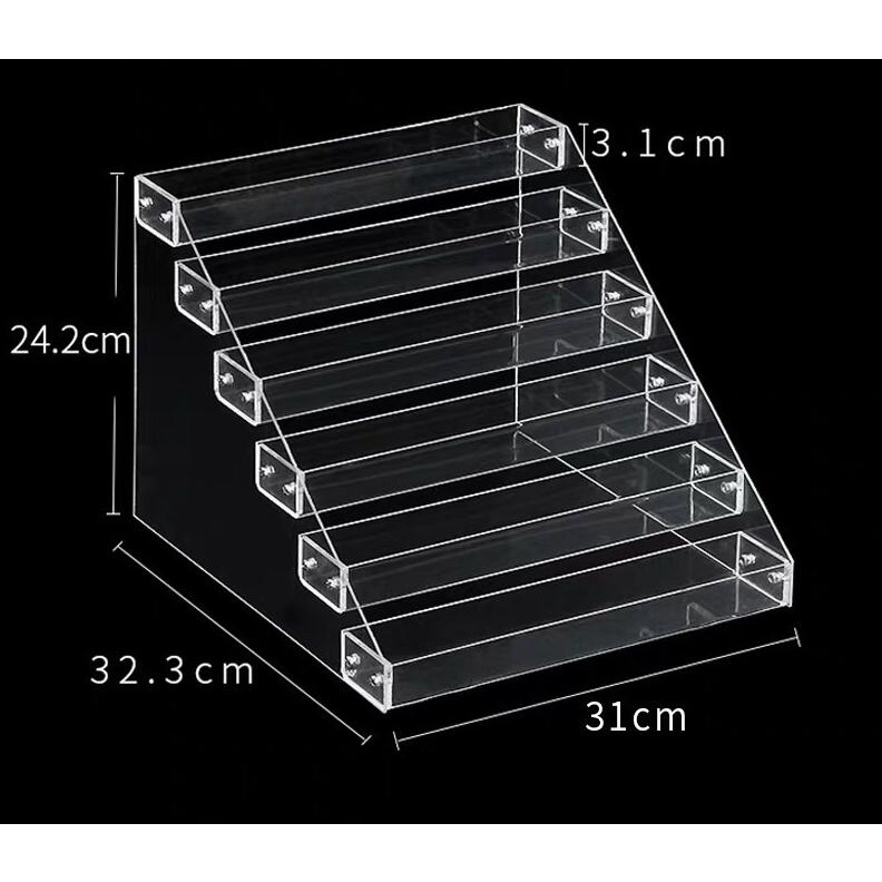 Kệ Nhựa 2-7Tầng Đựng Lọ Sơn Móng Tay Lọ Mực