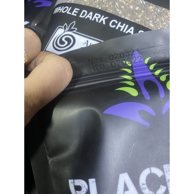 Hạt Chia Đen Úc Black Bag Túi 500Gr