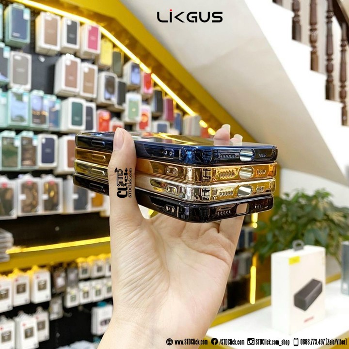 ỐP LƯNG IPHONE 12 PRO MAX - 12 PRO - 12 LIKGUS SILICON BẢO VỆ CAMERA CHÍNH HÃNG