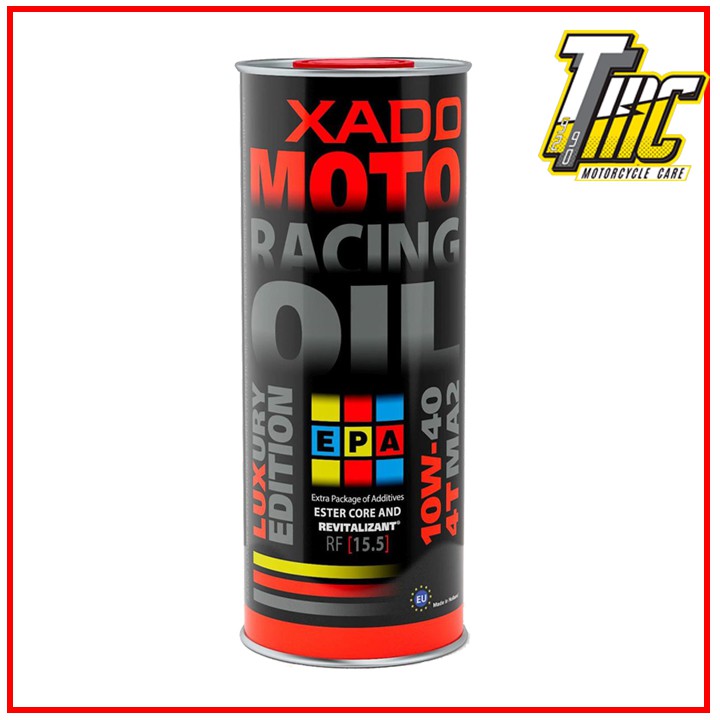 Nhớt XADO Moto Racing Oil Revitalizant 10w40