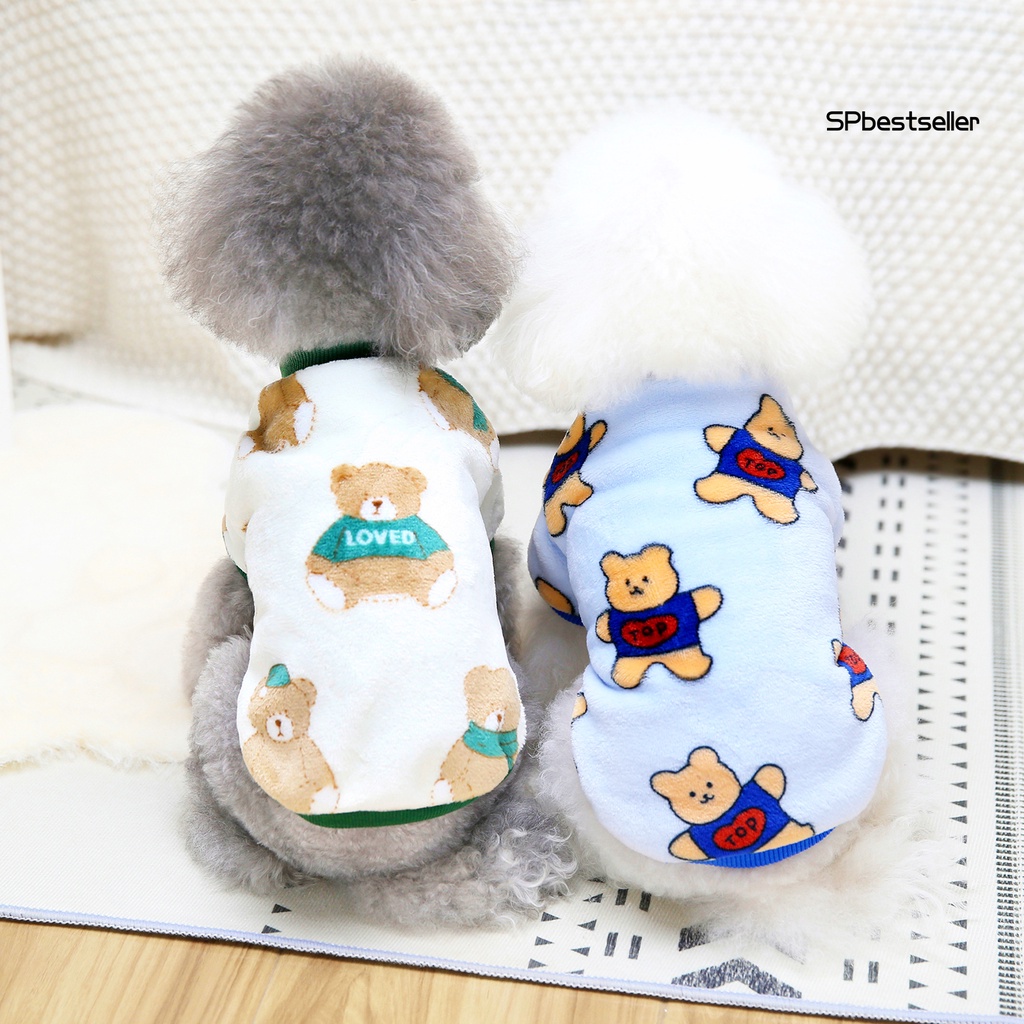 Trang phục hóa trang co giãn tốt họa tiết hoạt hình cho thú cưng