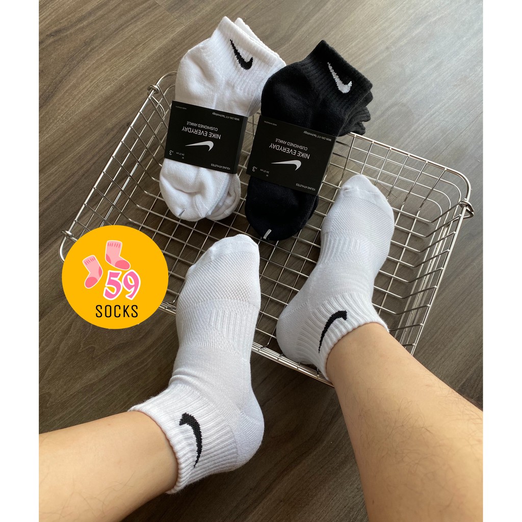 Pack 3 đôi tất / vớ Nike Chính Hãng - Đủ kích cỡ - Swoosh59