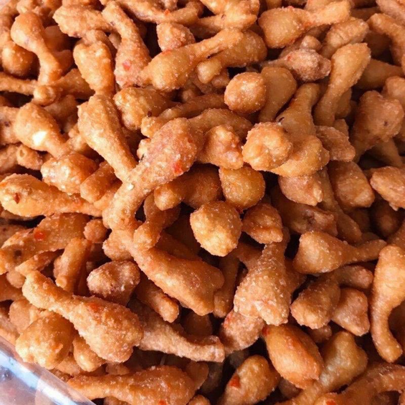 500gr Quẩy Đùi Gà Phô Mai Cay, Thơm Giòn, Loại Ngon Ăn Vặt Tuổi Thơ