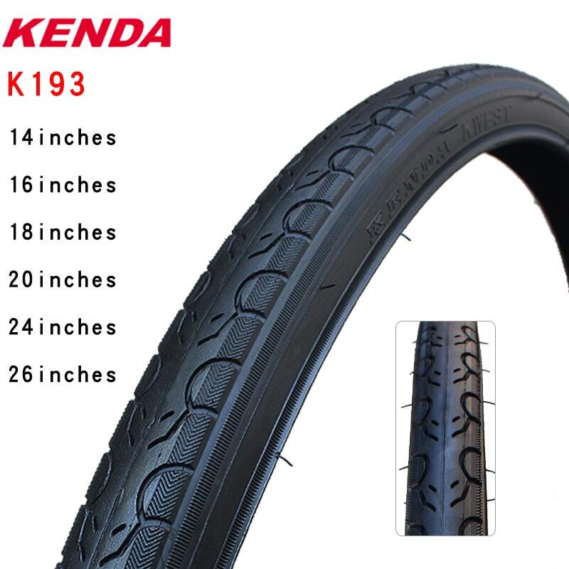 Lốp xe đạp Kenda k193 14X1.5 16X1.5 16X1.75 18X1.5 20X1.25 20X1.5 20X1.75 24X1.25 26X1.25 20x1-1 / 8