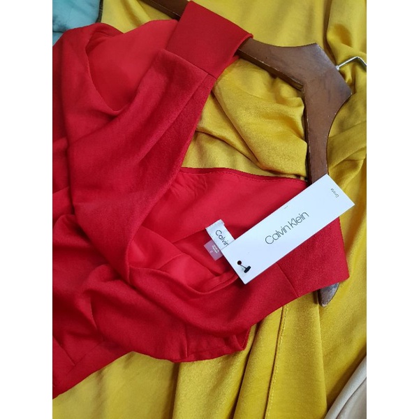 Đầm lụa midi dress hàng xuất dư