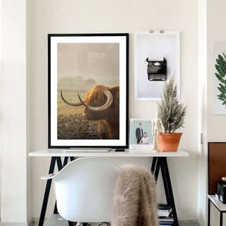 Khung ảnh gỗ treo tường Brown Yak, Khung ảnh kích thước A4, A3, A2