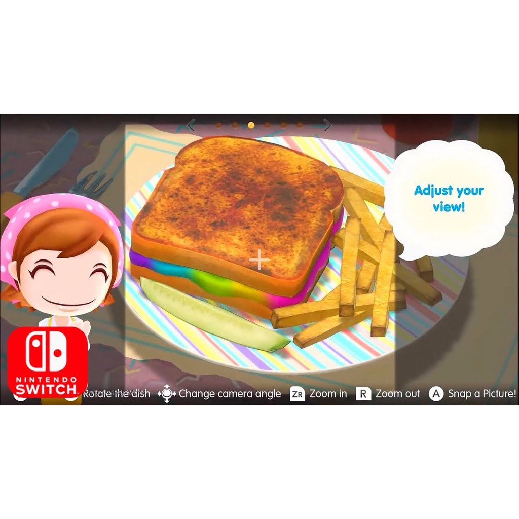 Băng game Nintendo switch Cooking Mama cookstar