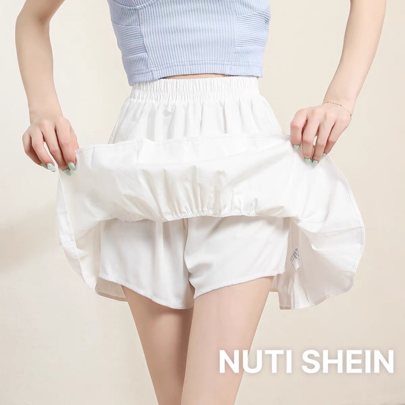 Chân Váy Voan Xoè Tầng Có Lót Trong Vintage M0023 By Nuti Shein