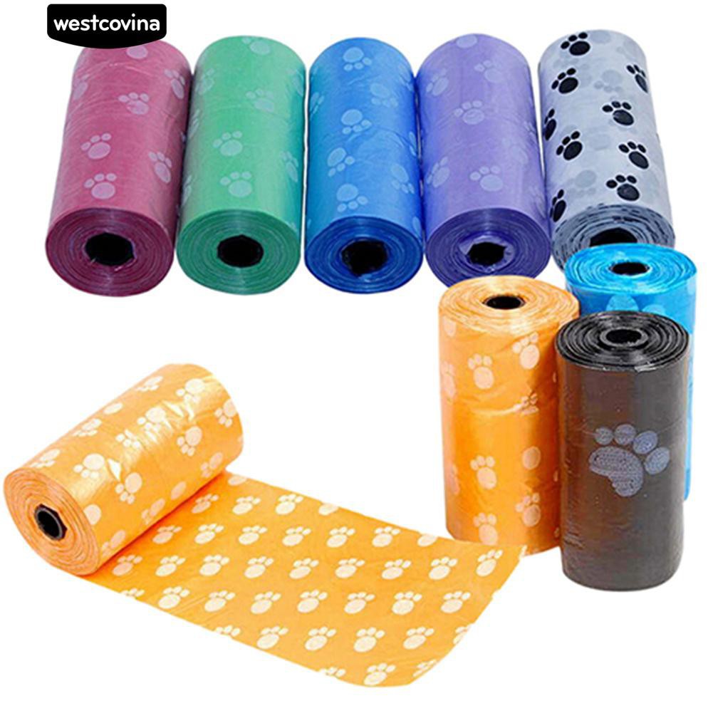Cuộn 15 túi đựng phân thú cưng