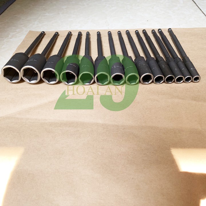BÁN LẺ - Bộ tuýp, Bộ khẩu xiết mở ốc chuôi lục giác dài 150mm