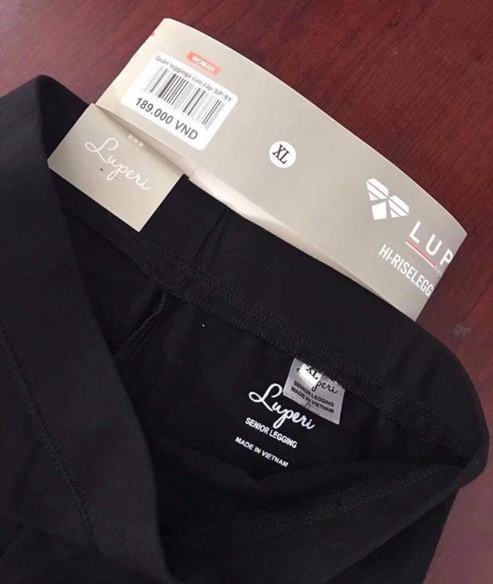 Quần Legging nữ luperi cạp cao chất cotton co dãn 4c hàng đủ size