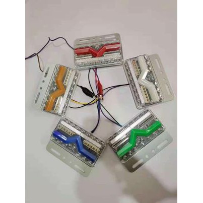 Đèn sườn xe tải chữ v cao cấp 24v