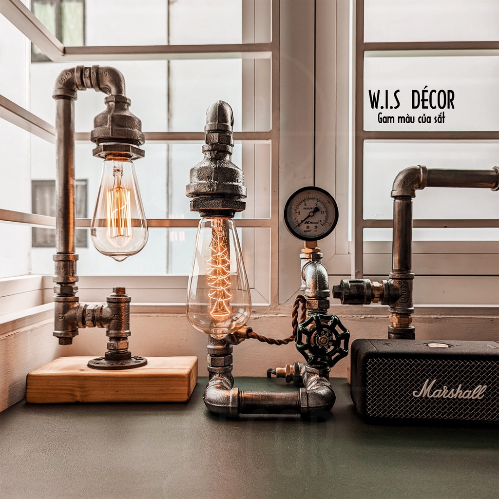 Đèn Decor - Đèn Ống Nước Bóng Sợi Đốt Edison - The FogEL
