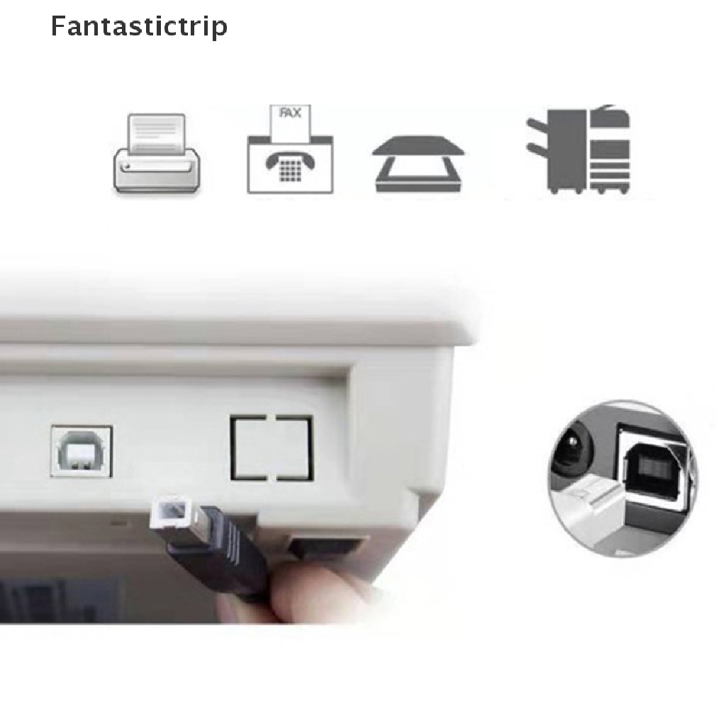 Dây Cáp USB 2.0 Loại A Male Sang Type B Male Cho Máy In / Máy In