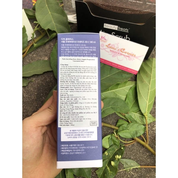 [Mã SRJULY1619 giảm 15K đơn 50K] Nước Hoa Hồng Dear Klairs Supple Preparation Toner 180ml | BigBuy360 - bigbuy360.vn