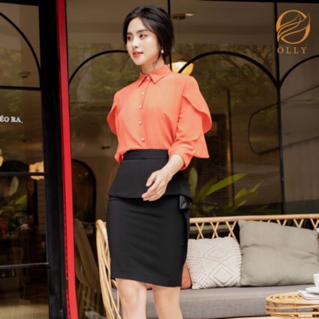 [Ảnh thật- clip thật] Chân váy bèo giấu bụng