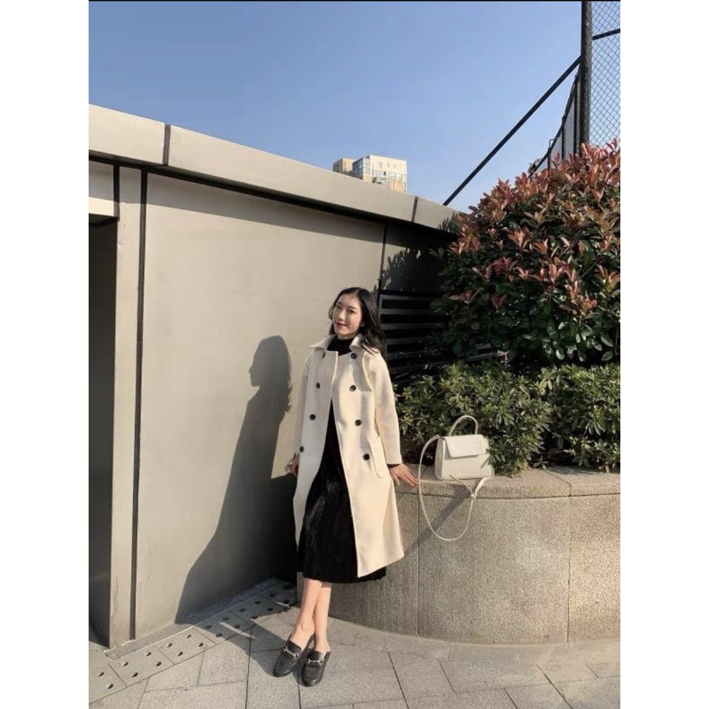 Áo Khoác Dạ Dáng Dài Nữ | BigBuy360 - bigbuy360.vn