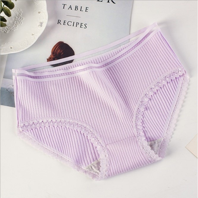 Quần lót cotton tăm quần lót nữ siêu thoáng mát QC07 | BigBuy360 - bigbuy360.vn