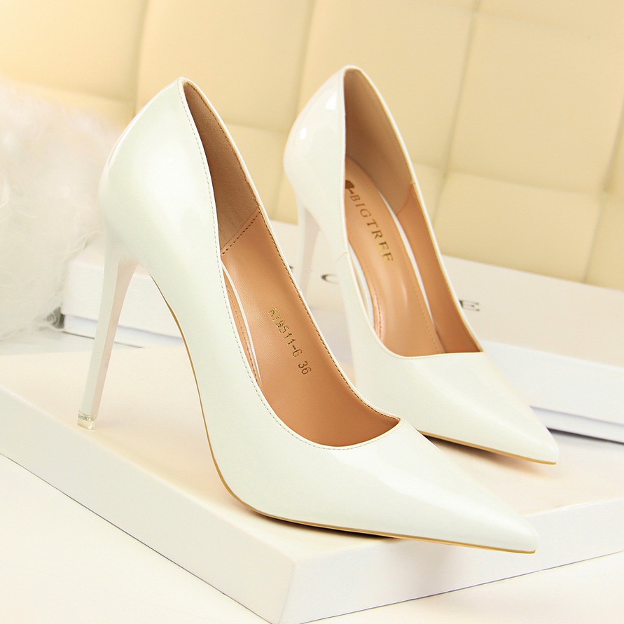 [Mã 153FASHIONSALE1 giảm 10k đơn từ 50k] GIÀY CAO GÓT TRÊN 7P BIGTREE GIÀY CAO GÓT MŨI NHỌN GỢI CẢM 9236-1