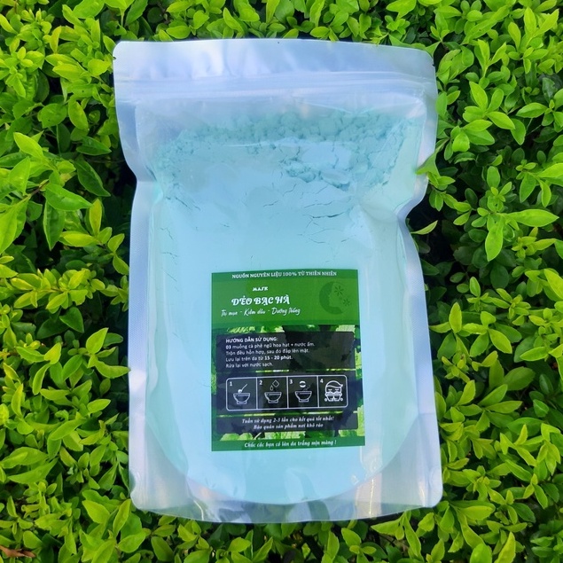 1kg Mặt nạ hoa hồng collagen, bạc hà dẻo handmade