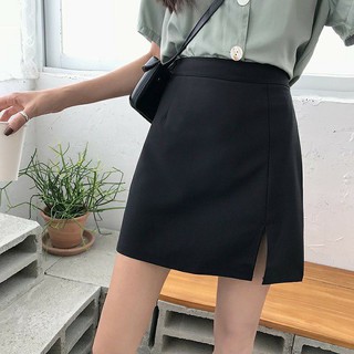 chân váy a ngắn xẻ gấu 242