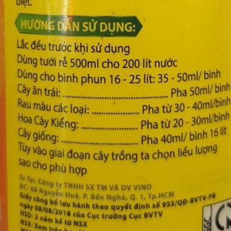 Vua Kích Rễ (500ml) - Phân Bón Lá Ra Rễ Cực Mạnh