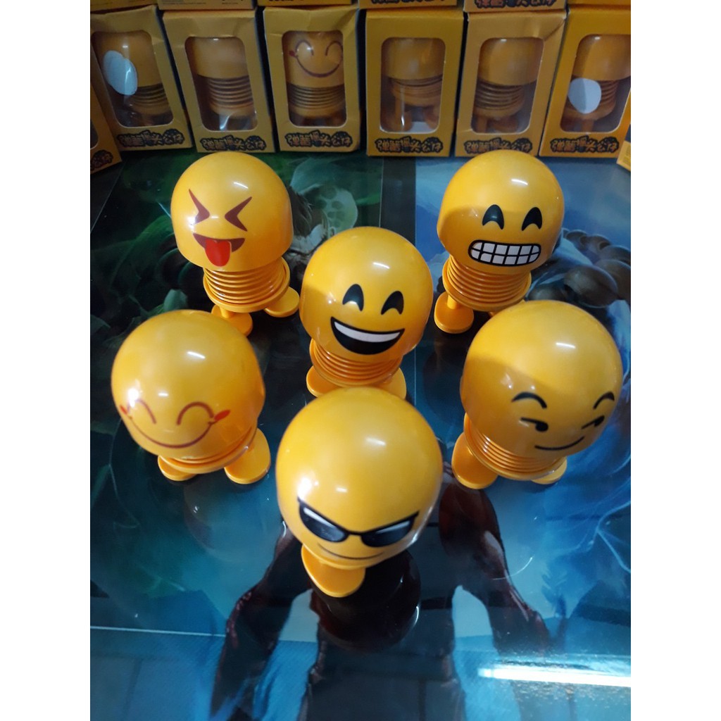 Robot Emoji Lò Xo Mặt Cười Nhúng