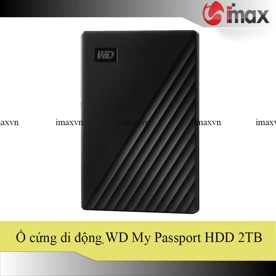 Ổ Cứng Di Động WD My Passport HDD 2TB