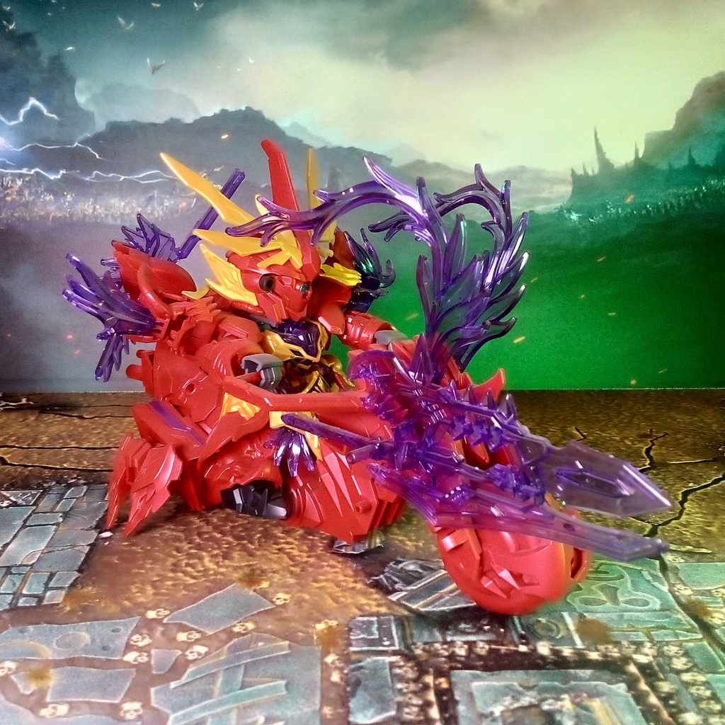 MÔ HÌNH BANDAI SD LUBU & BIKE