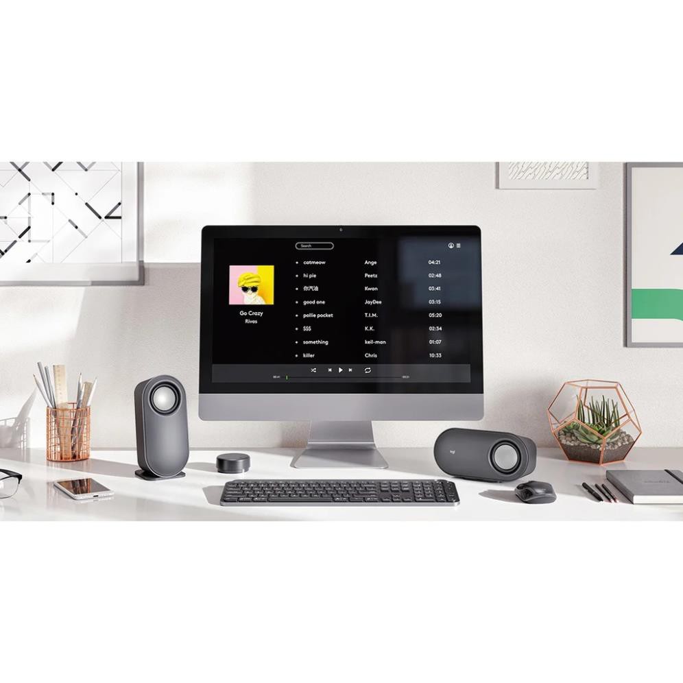 Loa Vi Tính Logitech Z407 Bluetooth, công suất 80W - Hàng chính hãng