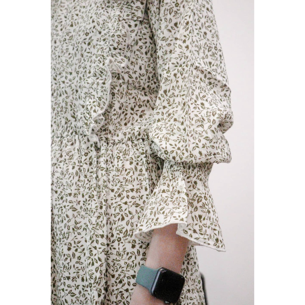 Đầm dài tay dài cổ lọ thanh lịch kín đáo DOKESI  - Grace Dress