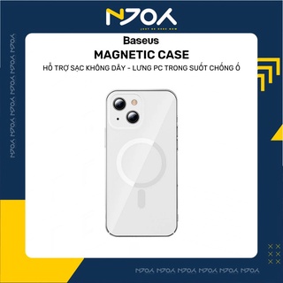 Ốp Siêu Mỏng Baseus Hỗ Trợ Sạc Không Dây Cho Điện Thoại 13 Pro Max Njoyshop