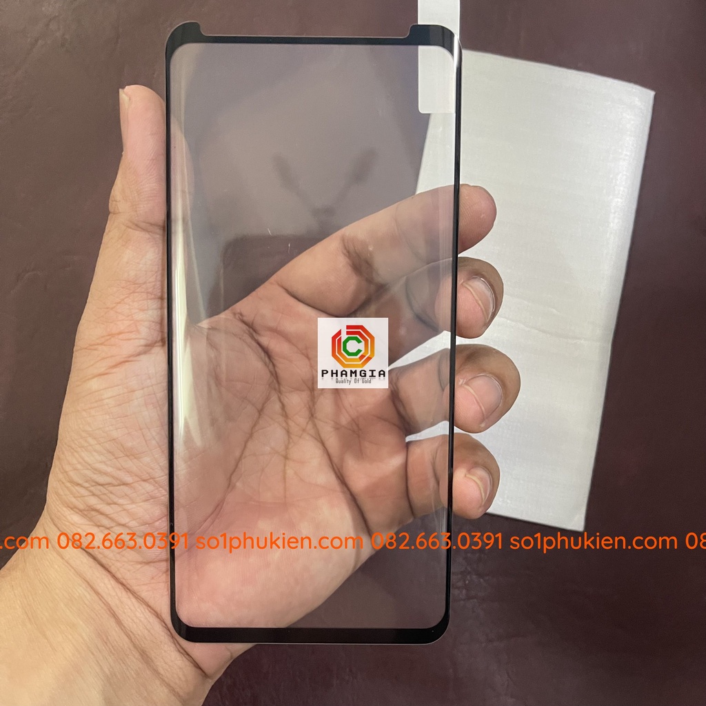 Kính cường lực Samsung S8/S8 plus full màn, full keo, không li ti