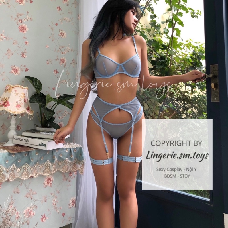 Z2160A Nội Y Voan Gợi Cảm - 3 Màu Đen / Đỏ / Xanh Quyến Rũ