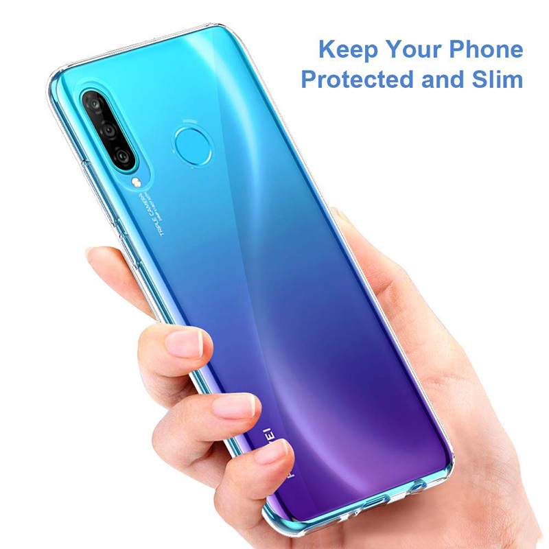 Ốp lưng TPU silicone trong suốt chống sốc cho Huawei Mate 20 X Honor 8X Y7a Y7 Pro Y7P Y5P Y6P Y6s Y9s Y9 Prime 2019