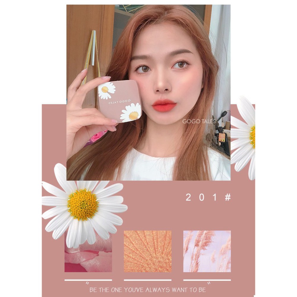 Phấn Bắt Sáng Highlight Tạo Khối GOGOTALES GT182 Phiên Bản Cúc Họa Mi Xinh Xắn [ GOGO TALES ] | BigBuy360 - bigbuy360.vn