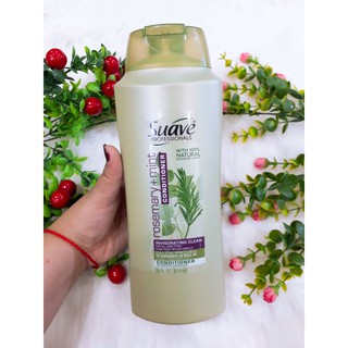 Dầu gội+xả Suave Rosemary Mint 828ml