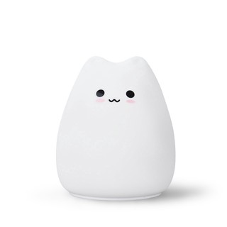 [Cực Hot] Đèn Ngủ Mèo Silicon Kute