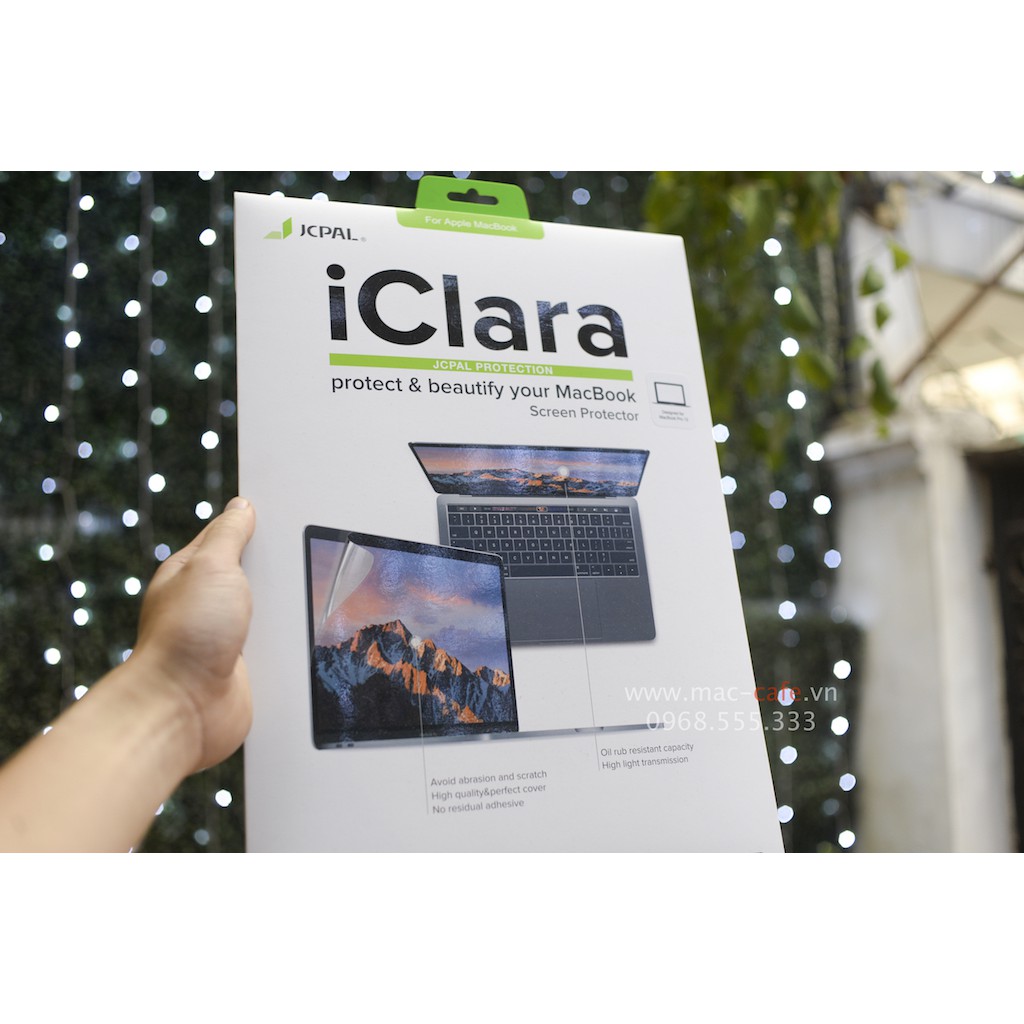 Miếng dán màn hình JCPAL iClara cho MacBook chính hãng đủ dòng | WebRaoVat - webraovat.net.vn